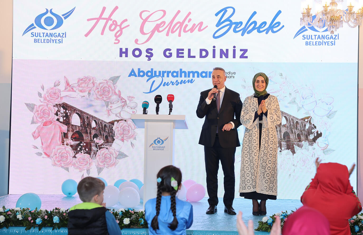 300 Minik için “Hoş geldin Bebek”