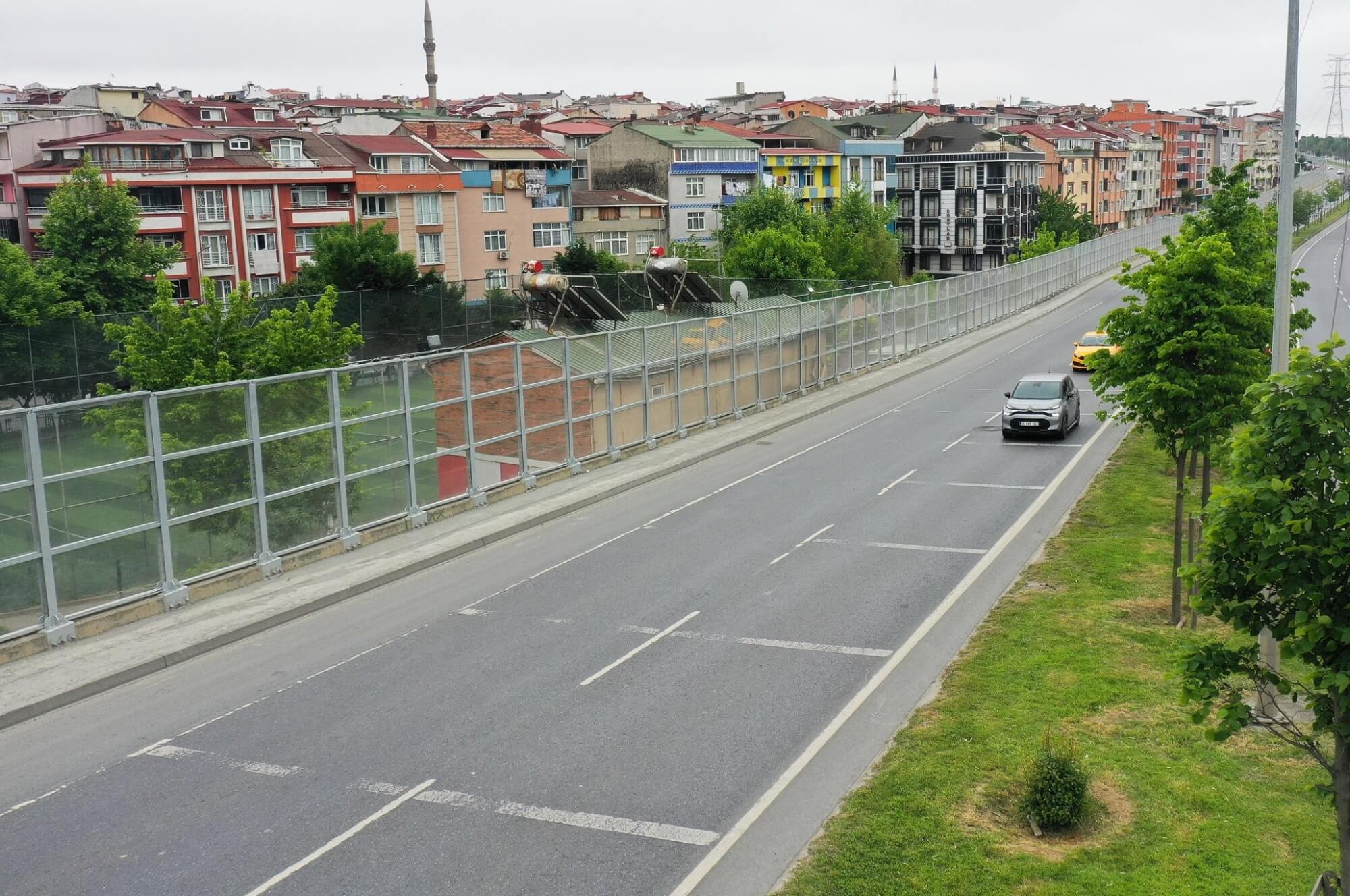 Sultangazi Belediyesi’nden Gürültü Bariyeri Çalışması