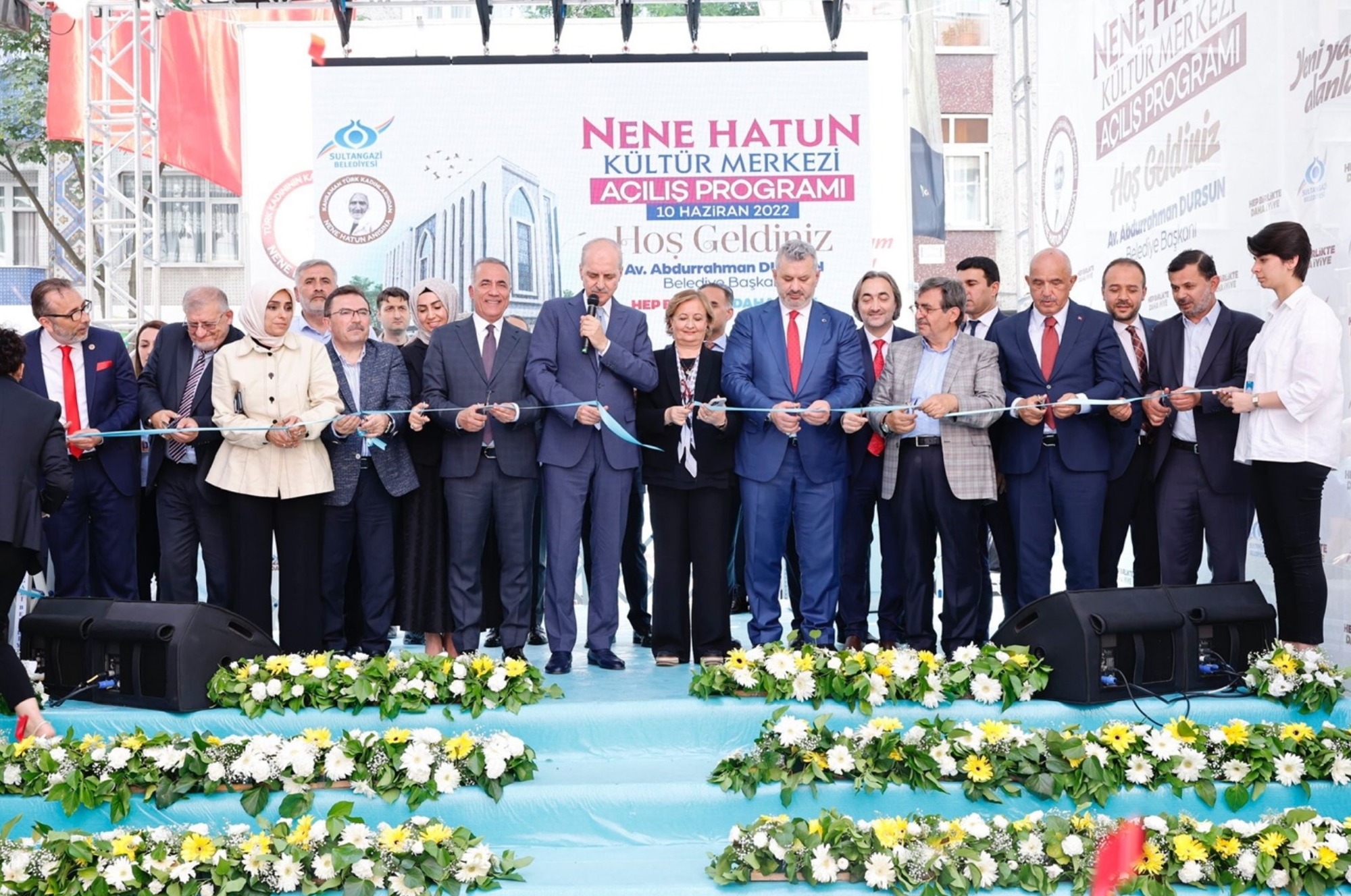 Sultangazi Belediyesi’nden Yeni Eser: Nene Hatun Kültür Merkezi Törenle Hizmete Açıldı