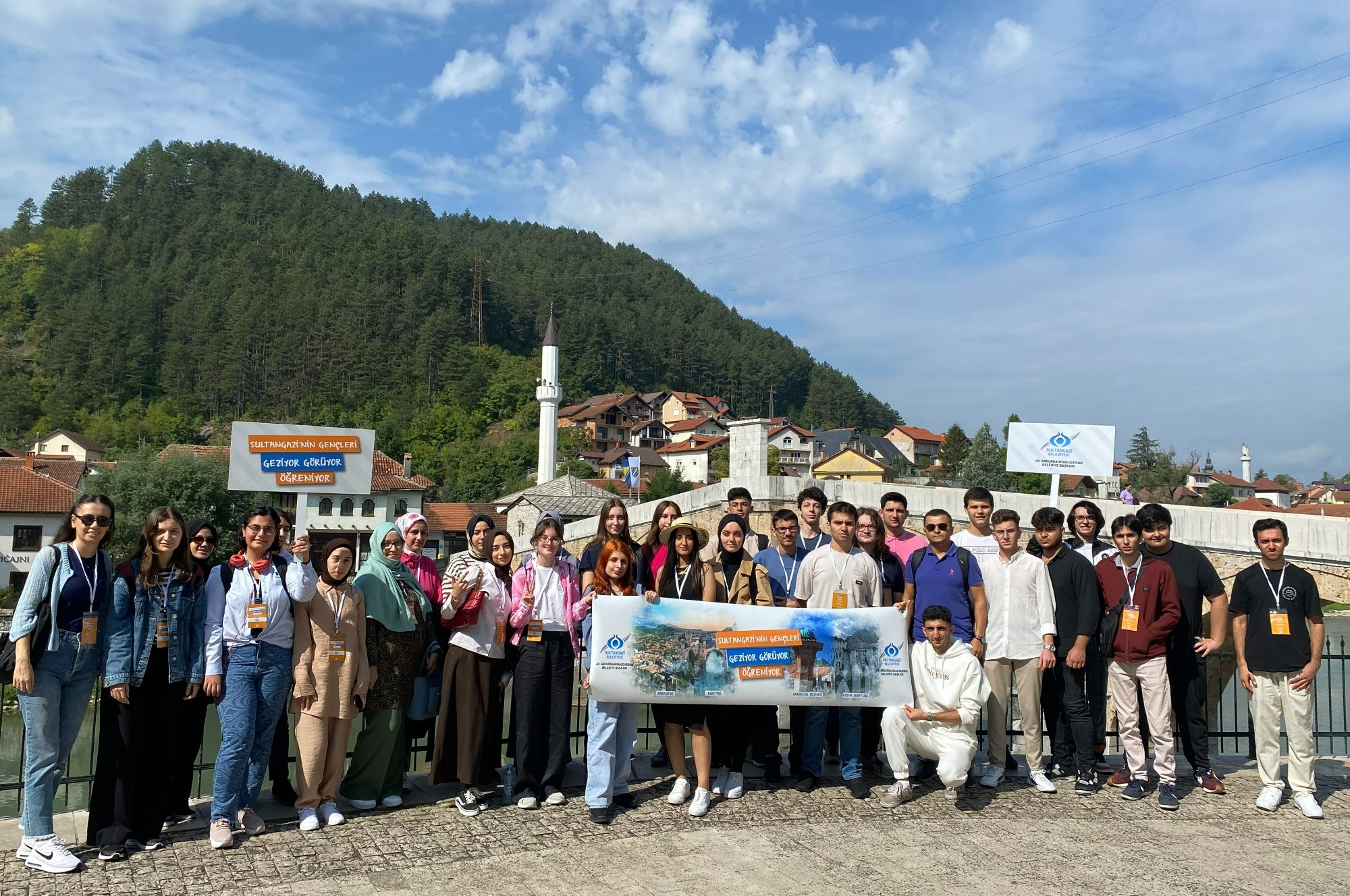 Sultangazili Öğrenciler Bosna Hersek’de